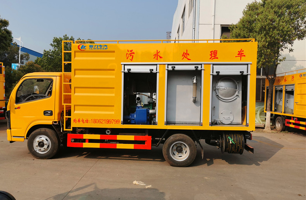 281莲花南苑污水分离车